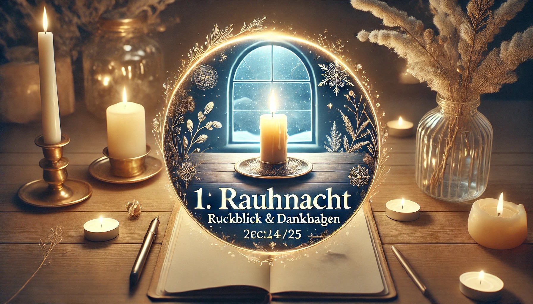 Die 1. Rauhnacht: Eine Reise der Dankbarkeit und achtsamen Jahresrückschau